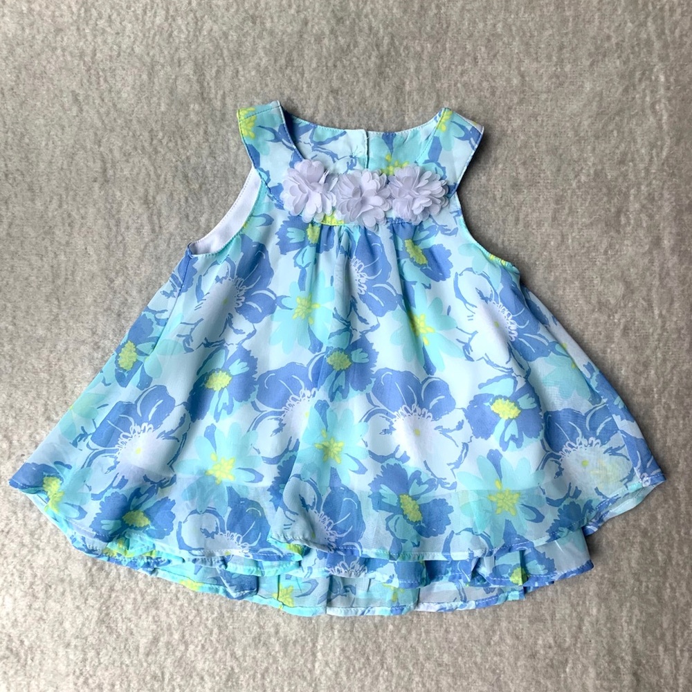 Little me chiffon dress